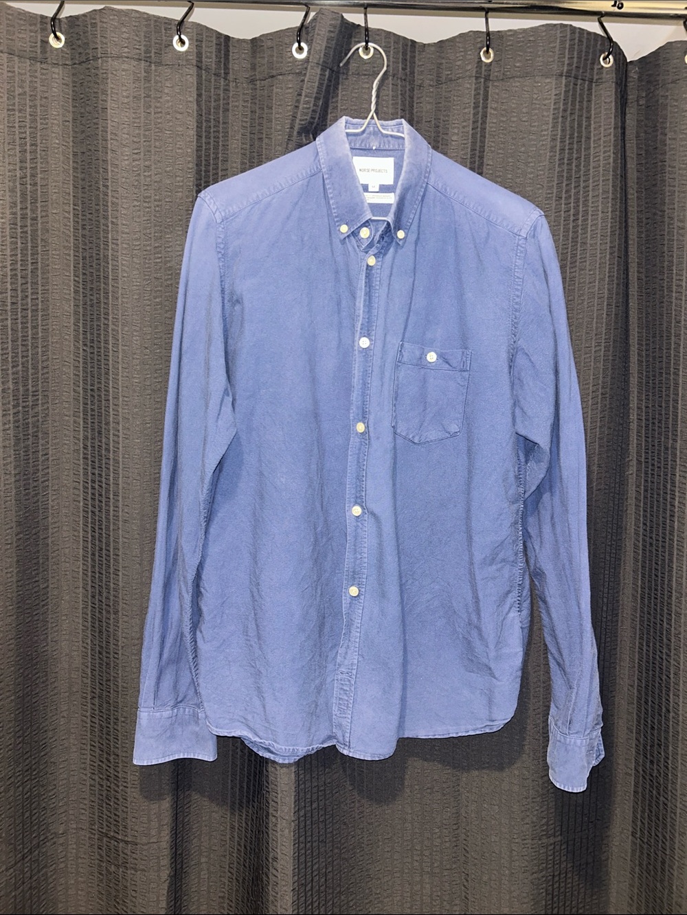 Norse Projects Light Blue Button-Down Oxford Shirt